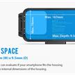 Weefine UW housing WFH06 2023 (without depth sensor) for Smartphones (iPhone/Android) | Bild 3