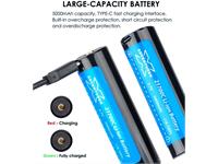 X-Adventurer Battery 21700 for M1800 Video Light and RL3000 Ring light