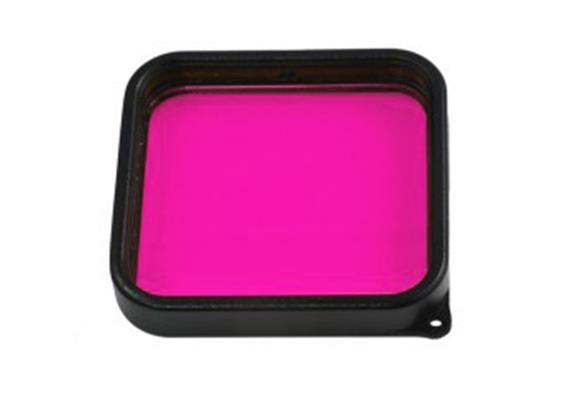 10bar filtre magenta pour GoPro Hero 5 / GoPro Hero 6 / GoPro Hero 7