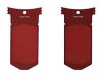 AOI Jeu de filtres pour caisson UH-GPx (couleur rouge foncé et rouge clair)