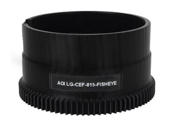 AOI LG-CEF-815-FISHEYE Bague de zoom Canon EF 8-15 mm F/4L USM+Metabones EF-E BT5