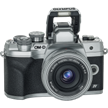 Appareil photo Olympus OM-D E-M10 Mark IV Pancake Zoom Kit 14-42 (argent/argent) | Bild 2