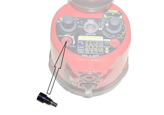 Bouton rotatif Inon pour lampe pilote pour Z-330 / D-200 / D-2000 / Z-220 / D-180