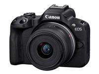 Canon EOS R50 Black + RF-S 18-45 IS STM – 24.20 Mpx, APS-C/DX