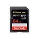 Carte mémoire SanDisk Extreme Pro SDXC UHS-I, 64GB