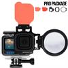 FLIP12+ Pro Package avec filtres DIVE&DEEP & +15 MacroMate Mini Lens pour GoPro HERO 5-12