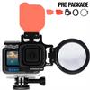 FLIP12+ Pro Package avec filtres DIVE&DEEP & +15 MacroMate Mini Lens pour GoPro HERO 5-13