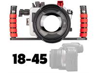 Ikelite Caisson étanche 200DLM/D pour Canon EOS R10 avec hublot pour 18-45mm et 10-18mm