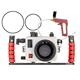 Ikelite caisson étanche 200DLM/E pour Sony Alpha a6700 version Deluxe (sans hublot)