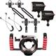 Ikelite Caisson étanche pour OM System Tough TG-7 / TG-6 et kit grand angle Ecko Strobes