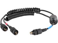 Ikelite Dual TTL Sync Cord (new version): Ikelite housing bulkhead to 2 Ikelite DS strobes
