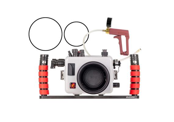 Ikelite étanche Ikelite 200DLM/D pour Canon EOS R10, version Deluxe avec poignées/vacuum
