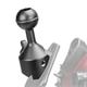 Isotta 45° frontal bracket 1" ball attachment