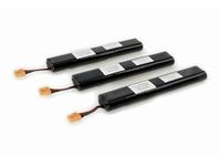 Keldan Kit de Batteries 3x74 Wh Li-Ion, 10.8 V (3 batteries sans support) pour Video 18X