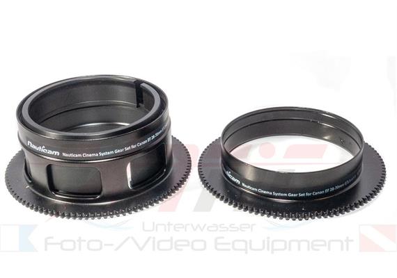 Nauticam Cinema System Gear Set pour Canon EF 28-70mm f/3.5-4.5 II