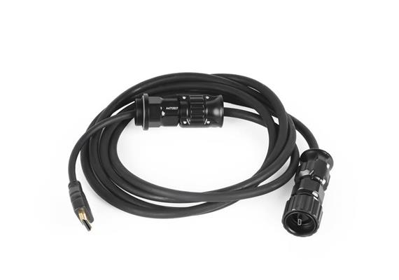 Nauticam HDMI (A-D) cable in 2000mm length for connection from monitor hous to HDMI bulkh