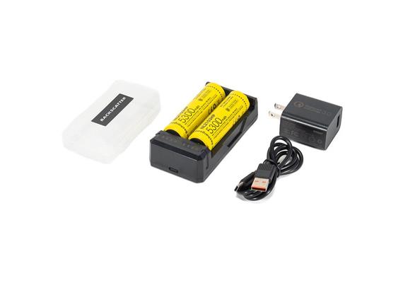 Nitecore Doppel Akku/Charger Package Typ 21700