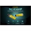 NiteCore NL1836HP Batterie rechargeable Li-Ion 18650 3600mAh 8A High-Performance | Bild 2