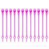 Ties (Colliers de serrage amovibles) 12 pcs. - pink