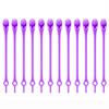 Ties (Colliers de serrage amovibles) 12 pcs. - violet