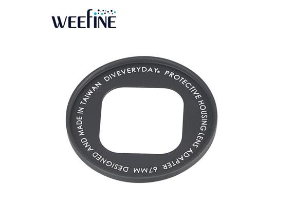 Weefine Adaptateur d'objectif LH-DG1 utilisé sur le caisson en plastique Gopro