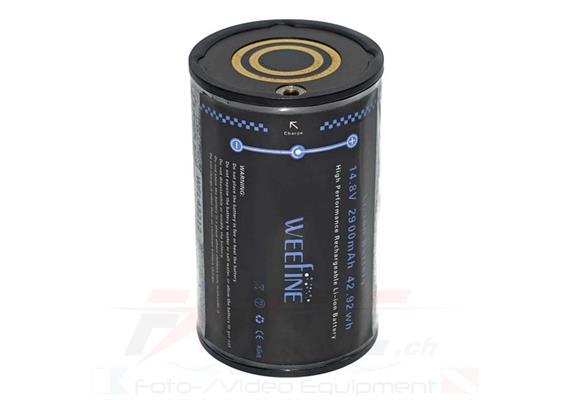 Weefine batterie de rechange pour Solar Flare 5000 + Flash WFS05