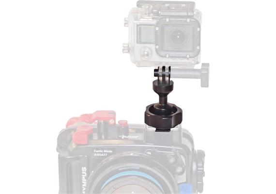 X-Adventurer GoPro Adapter for Cold Shoe, rotatable