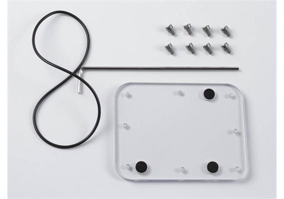 Actionpro Set parabrezza (T-HOUSING Hero 9-13 black)