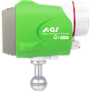AOI Custodia protettiva in silicone per flash serie Q1 (2 pezzi) - verde chiaro