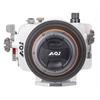 AOI Custodia subacquea UH-A7CII per A7CII /A7CR con porta e anello zoom per 28-60mm bianco