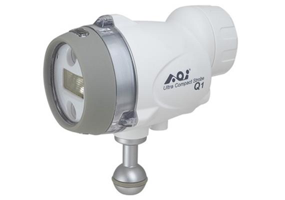 AOI Flash subacqueo ultra compatto AOI UCS-Q1 con TTL universale – Edizione 2027 (bianco)