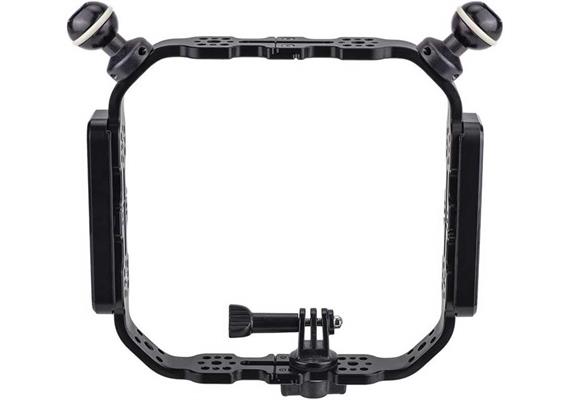 AOI Frame modulare per varie custodie subacquea (nero)