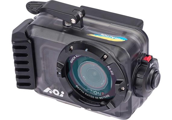 AOI UH-ACT Custodia universale subacquea per action cams GoPro, DJI Osmo Action, Insta 360