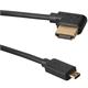 Cavo HDMI interno Weefine D-A (1x angolato) D-dritto a A-destro, 70 cm