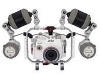Custodia subacquea AOI per Canon R50 Passion Combo (bianco)
