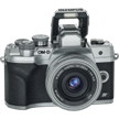 Fotocamera Olympus OM-D E-M10 Mark IV Pancake Zoom Kit 14-42 (argento/argento) | Bild 2
