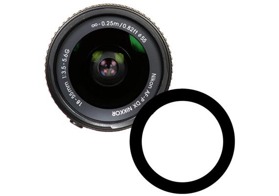 Ikelite Anello antiriflesso per obiettivo Nikon 18-55 AF-P DX
