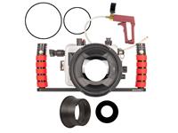 Ikelite Custodia subacquea 200DLM/D Canon EOS R100 con oblò/maniglie/sistema di aspirazion