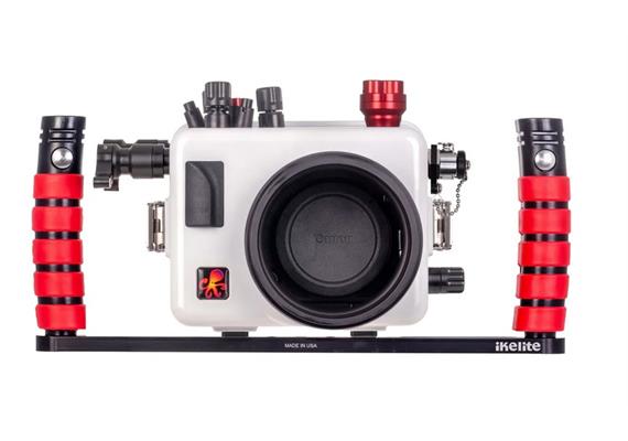 Ikelite Custodia subacquea per Canon EOS R7 (aggiornamento fibra ottica) - senza oblò