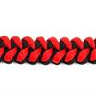 Isotta Maniglia di Brandeggio con moschettoni in acciaio inox (27cm lungo) - rosso/nero | Bild 5