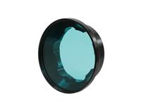 Keldan Filtro luce ambiente AFA 12 B per luce video 8XR Ambient 18000lm (18-18m acqua blu)