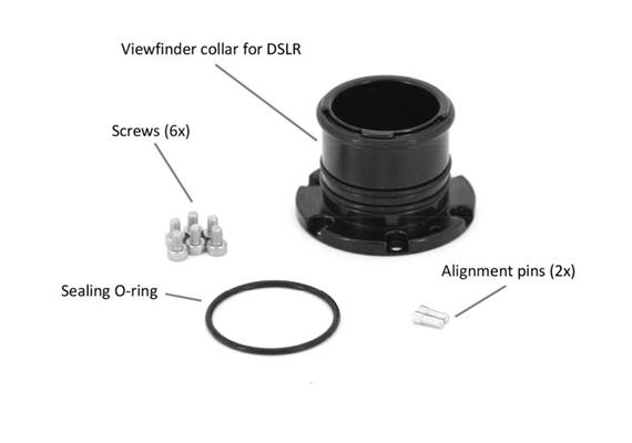 Nauticam Viewfinder Collar for DSLR Housing (from SN A124466, A218826)