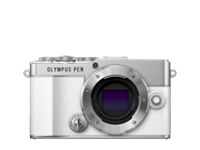 Olympus camera digitale PEN E-P7, Body (Bianco)