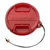 Olympus red Front Cap PRLC-14 for Olympus Housing PT-053, PT-055, PT-058, PT-059