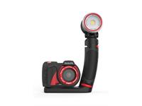 SeaLife Sea Dragon 2000F UW Photo-Video Dive Light con maniglia e guida