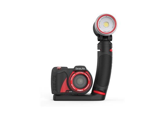 SeaLife Sea Dragon 2000F UW Photo-Video Dive Light con maniglia e guida