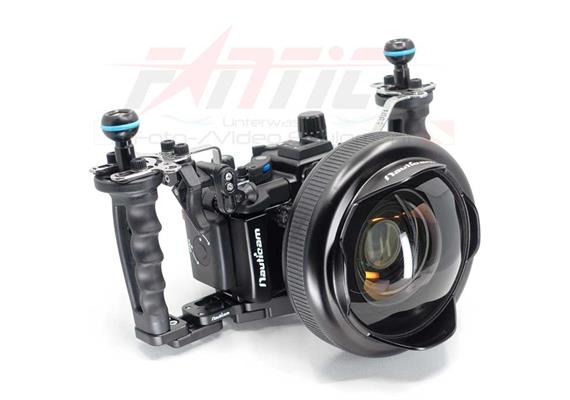 SET grandangolare per Sony RX100 M7: Nauticam NA-RX100VII Pro Package, WWL-C, Short Port