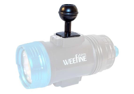 Weefine Connettore a sfera di ricambio Weefine per luci e flash