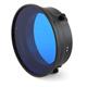 Weefine Dark Blue Filter for Weefine light Solar Flare 12000 / Smart Focus 10000